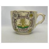 The Farmers Arms Decorative Mug and Plate. Incense Pot with Incense.