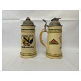 Two Beer Steins as Seen in Pictures.