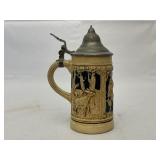Three Beer Steins as Seen in Pictures.