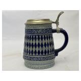 Three Beer Steins as Seen in Pictures.