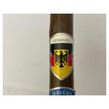 Walking Cane with Medallions from Germany and Switzerland.