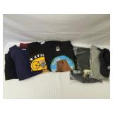 Turtlenecks, T-Shirts, and Hat. Some New, Some Used.