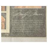 1995 Marilyn Monroe Commemorative $0.32 Postage Stamp Sheet.