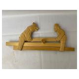 Two Hangared Rivers and Lumberjack/Bear Sewing Toy.