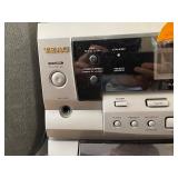 Teac DC-D2830 Digital Compact Hi-Fi System. Record, Tuner, 3 Disc Changer, and Dual Cassette with Speakers.
