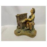 Porcelain Piano Player.