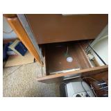Two-Drawer File Cabinet.