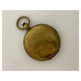 Vintage Pocket Watch, Cigarette Case, and Lighter.