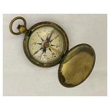 Vintage Pocket Watch, Cigarette Case, and Lighter.