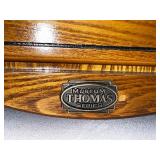Wood Thomas museum series classic cabinet with lid and five display drawers measuring 23 inches x 11 1/2 inches x 14 inches
