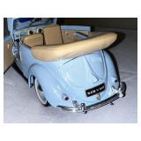 MAISTO 1951 VOLKSWAGEN BEETLE 1/18 SCALE DIECAST CONVERTIBLE WOB-V 669 BUG