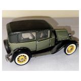 Vintage F12 Farmall Metal Model Tractor and Franklin Mint 1930 Ford Model A Tudor Car