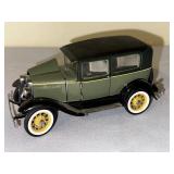 Vintage F12 Farmall Metal Model Tractor and Franklin Mint 1930 Ford Model A Tudor Car