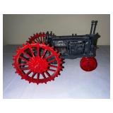 Vintage F12 Farmall Metal Model Tractor and Franklin Mint 1930 Ford Model A Tudor Car