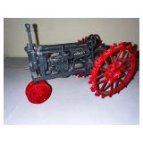 Vintage F12 Farmall Metal Model Tractor and Franklin Mint 1930 Ford Model A Tudor Car