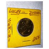 Commemorative Coins and Buckles.