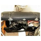 Vintage Trunk and Contents. 16 Inches by 33 Inches by 16 Inches.