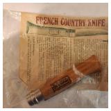 French Country Knife in Packaging