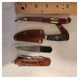Variety of Knives as seen in photo