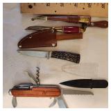 Variety of Knives as seen in photo