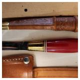 Variety of Knives as seen in photo