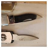 Variety of Vintage Pocket Knives including Schrade Walden Everlastingly Sharp Knife