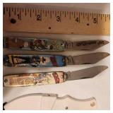 Vintage Collector Knife featuring Lone Ranger and Tonto, Hopalong Cassidy and Beetle Baily