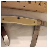 Vintage Folding Knife Stamped Wes Craftsman 1927