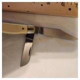 Vintage Folding Knife Stamped Wes Craftsman 1927