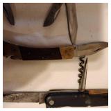 Variety of Antique Pocket Knives / Multi-Purpose Knives Knife