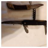 Variety of Antique Pocket Knives / Multi-Purpose Knives Knife