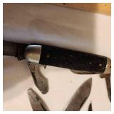 Variety of Antique Pocket Knives Knife