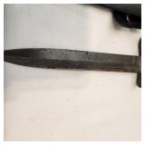 Antique Bayonet and Scabbard