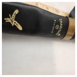 J. Martiini "Eagle Knife" in Original Sheath 4.33" Stainless Blade Curly Birch handel Est Value$210.00