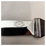 Rare Vintage A. G. Russel Sting 11 Fixed Blade 3.5" Knife Est. Value $275.00