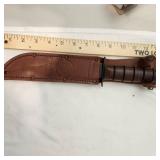 New 100th Year Anniversary USMC KA-BAR Knife With Sheath