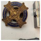 Assorted Vintage pins and Trinkets