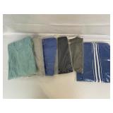Collection of Haband V-Neck Pocket T-Shirts and One Pair of Sweatpants. Brand New in Package.