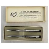 Variety of Antique Pens and Mechanical Pencils. Linden Fountain Pen and Pencil. Garland Pen and Pencil. Diamond Scribing Pencil for Metal, Ceramics, and Glass.