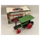 Ertl 1/16 Scale Millennium Farm Classic Case Steam Tractor Engine. Wheels Still Covered with Original Clear Plastic Protectant.