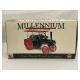 Ertl 1/16 Scale Millennium Farm Classic Case Steam Tractor Engine. Wheels Still Covered with Original Clear Plastic Protectant.