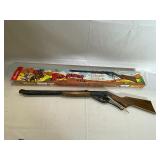 Lever Pull Vintage BB Gun with Horse Shoe Hangers.