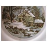 C&I Cake Plate, Server & Dessert Plates