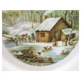 C&I Cake Plate, Server & Dessert Plates