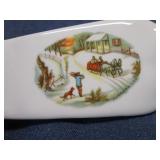 C&I Cake Plate, Server & Dessert Plates