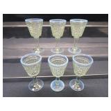 Liqueur Glasses, Fenton
