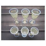 Liqueur Glasses, Fenton