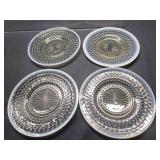Four Luncheon Plates, AH Moonstone