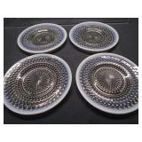 Four Luncheon Plates, AH Moonstone