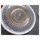 Four Luncheon Plates, AH Moonstone